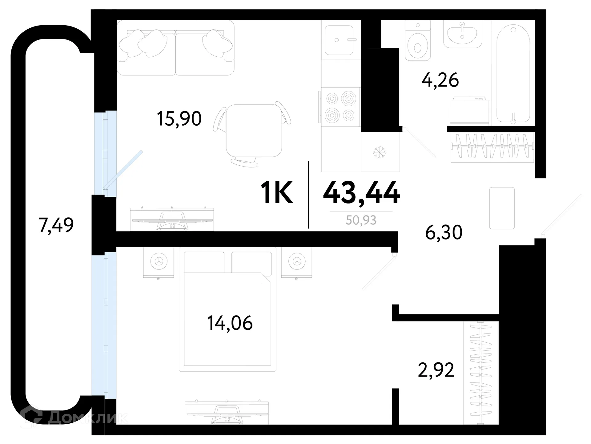 Фото квартиры в ЖК Символ