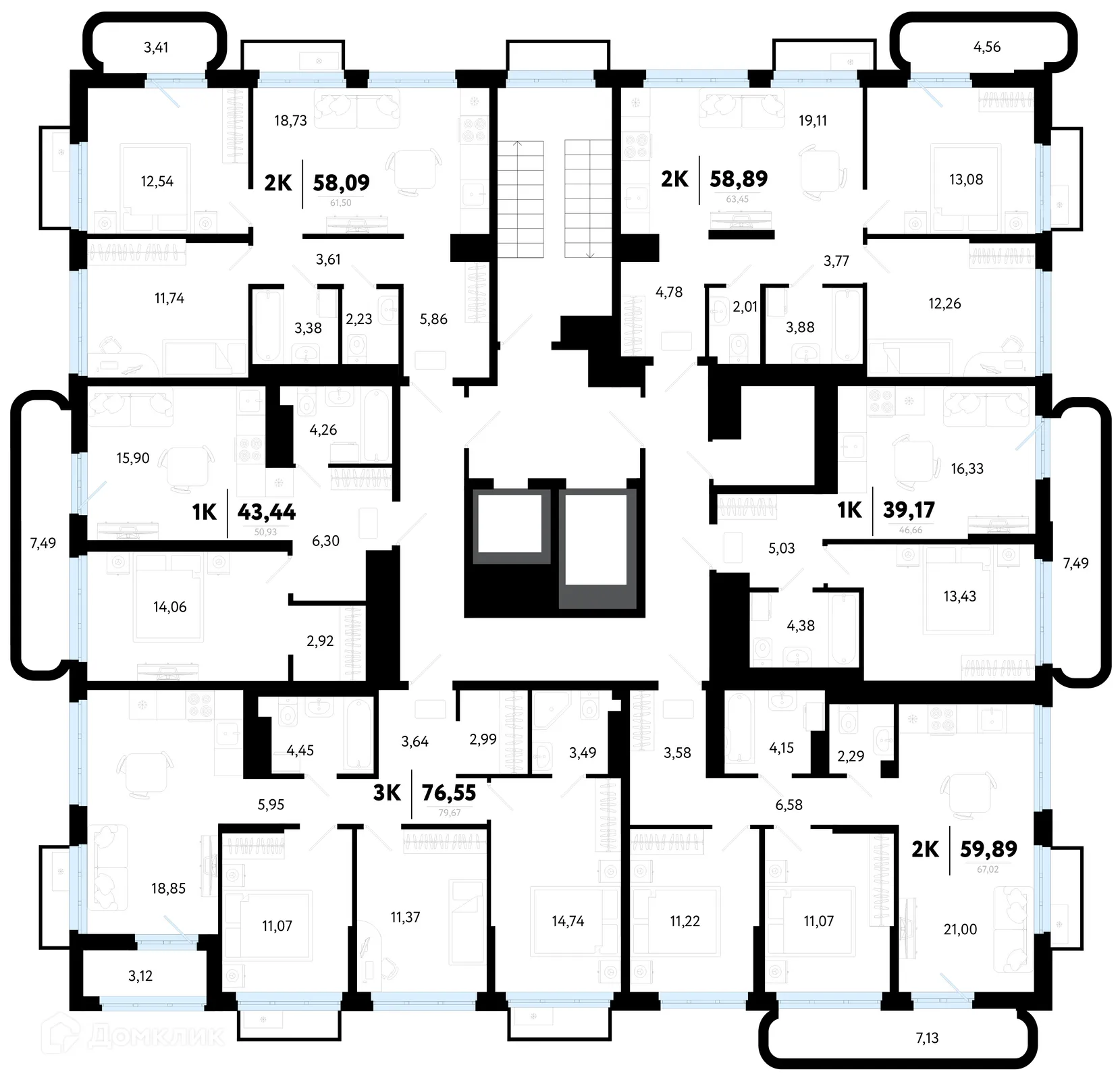 Фото квартиры в ЖК Символ