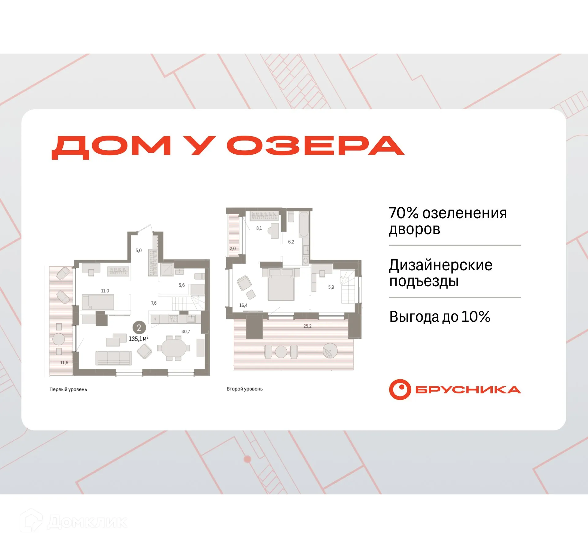 Фото квартиры в ЖК Дом у озера в Европейском квартале