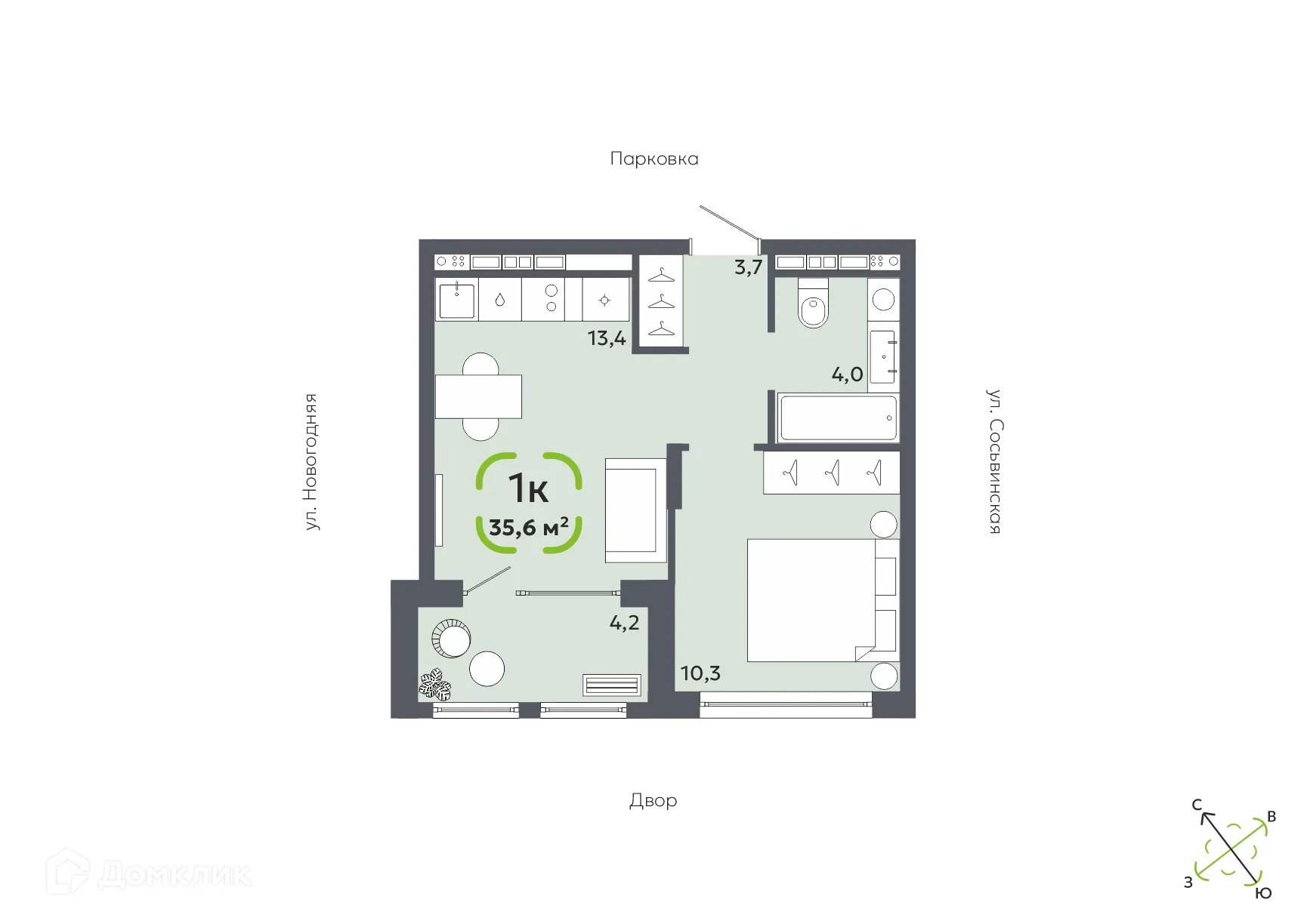 Фото квартиры в ЖК СВОЙ