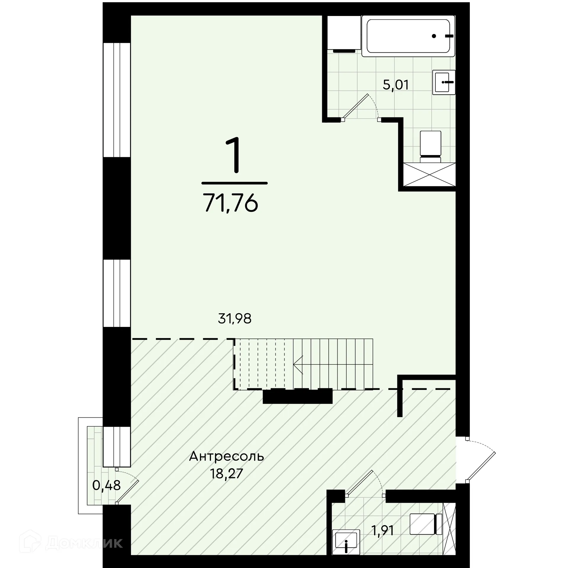 Фото квартиры в ЖК Зеленые аллеи