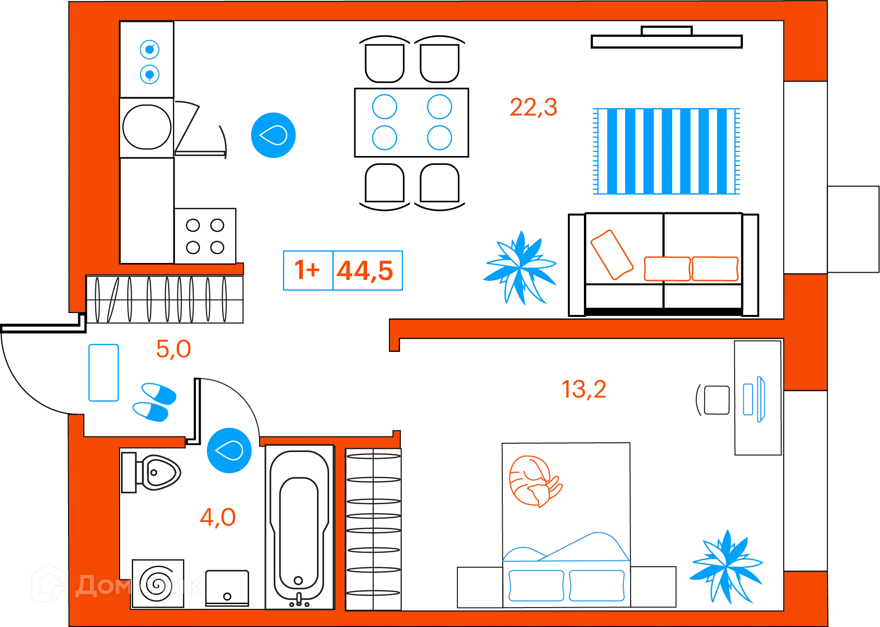 Фото квартиры в ЖК СуперСкай (ЖК SuperSky)