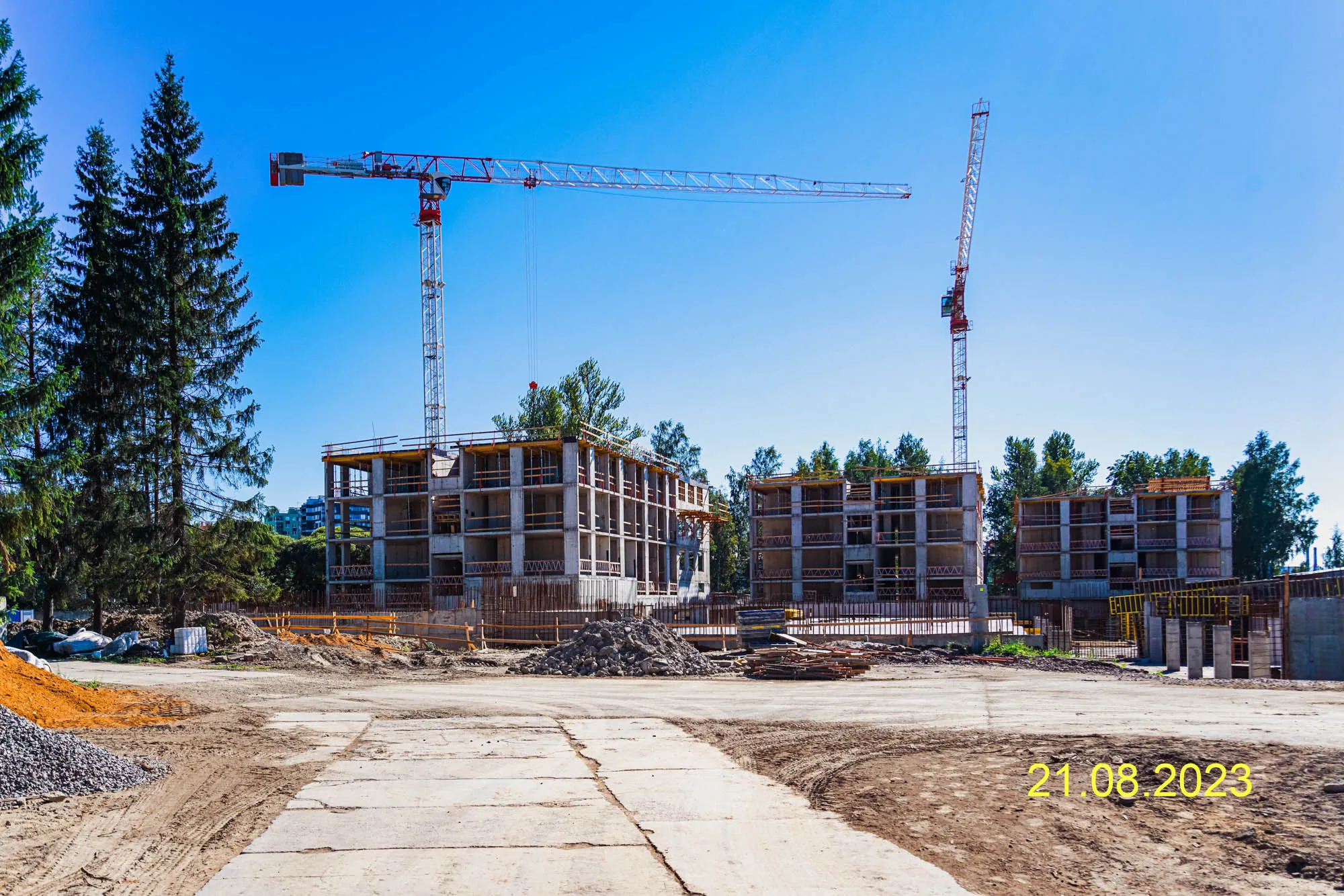 ЖК Академик ход строительства