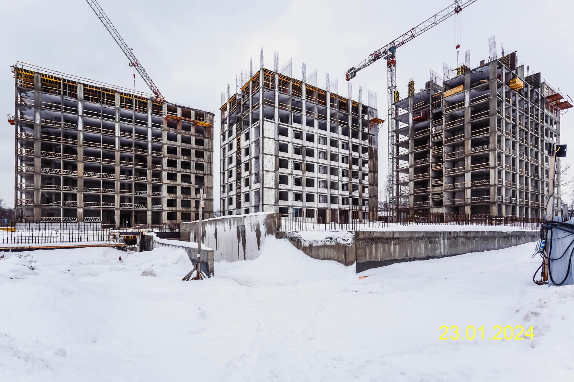 ЖК Академик ход строительства
