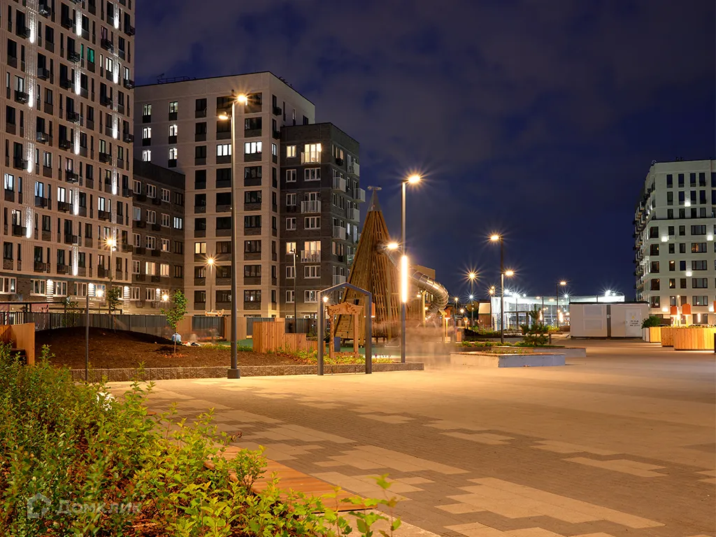 Планировка 2-комнатной квартиры 43.78 м² в ЖК «Домашний», г. Тюмень — фото 3