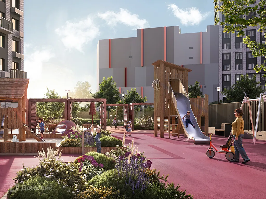 Планировка 2-комнатной квартиры 43.78 м² в ЖК «Домашний», г. Тюмень — фото 11