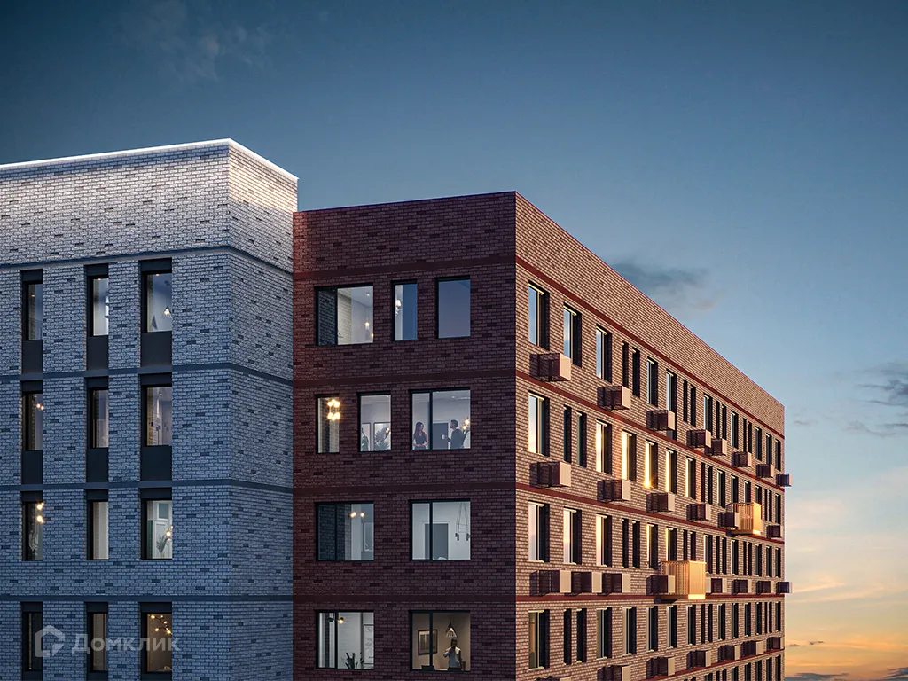 Планировка 2-комнатной квартиры 42.35 м² в ЖК «Домашний», г. Тюмень — фото 24