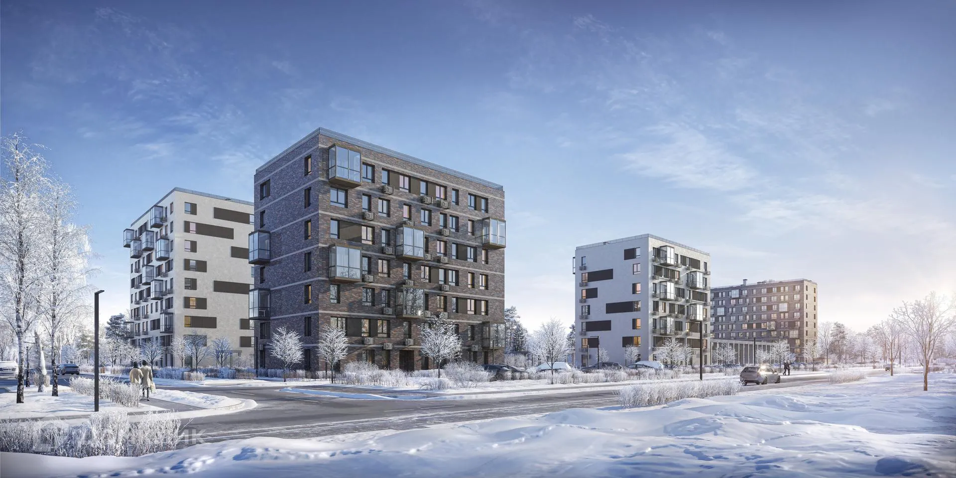 Фото квартиры в ЖК Курортный квартал