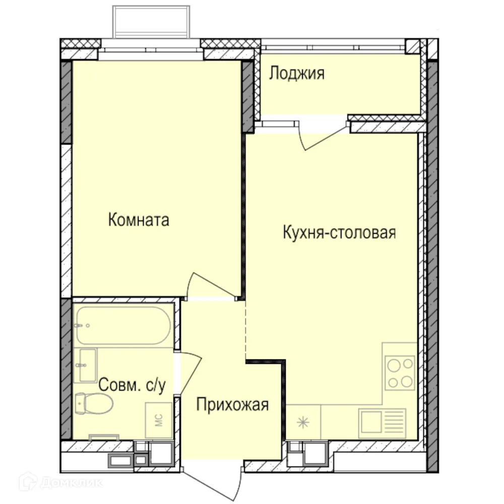 Фото квартиры в ЖК Норвежский Лес