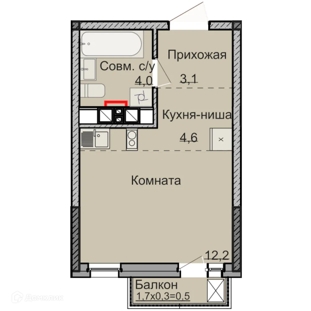 Фото квартиры в ЖК НЕО