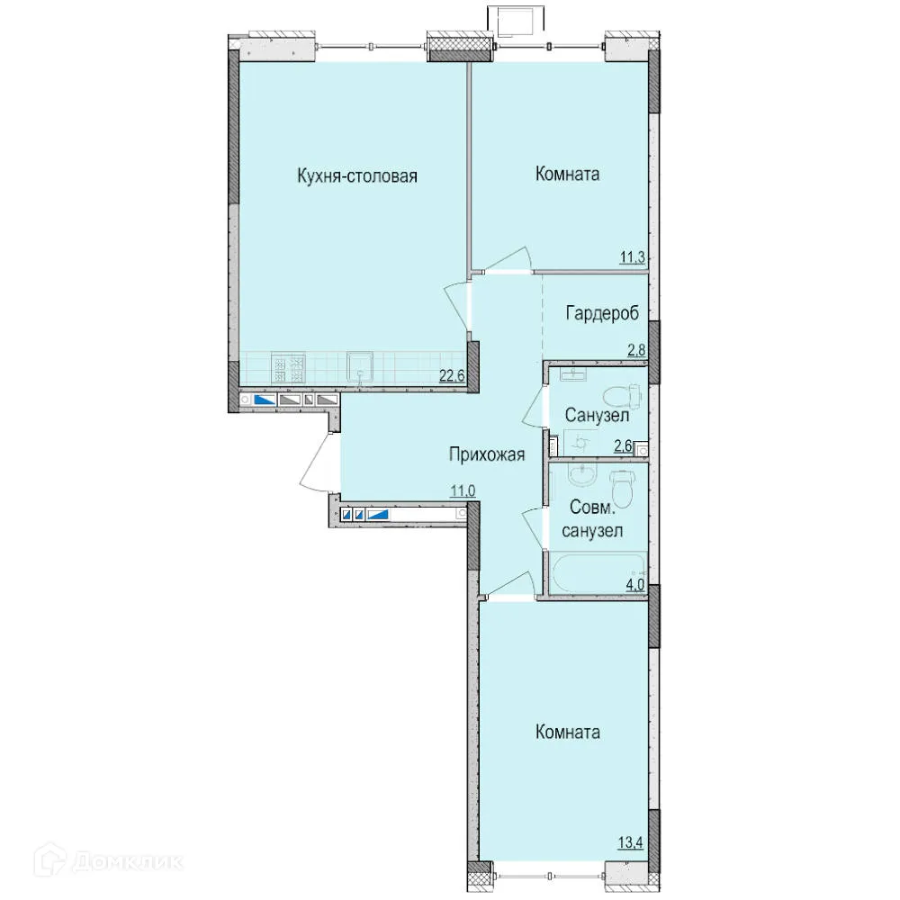 Фото квартиры в ЖК Невский