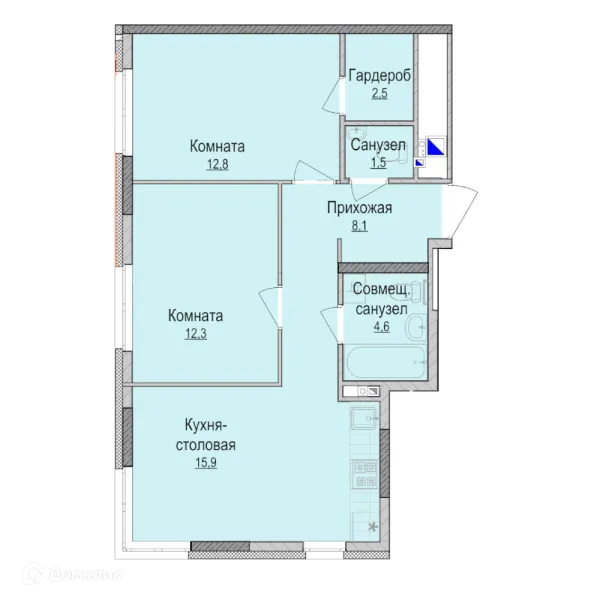 Квартира в ЖК Хорошо