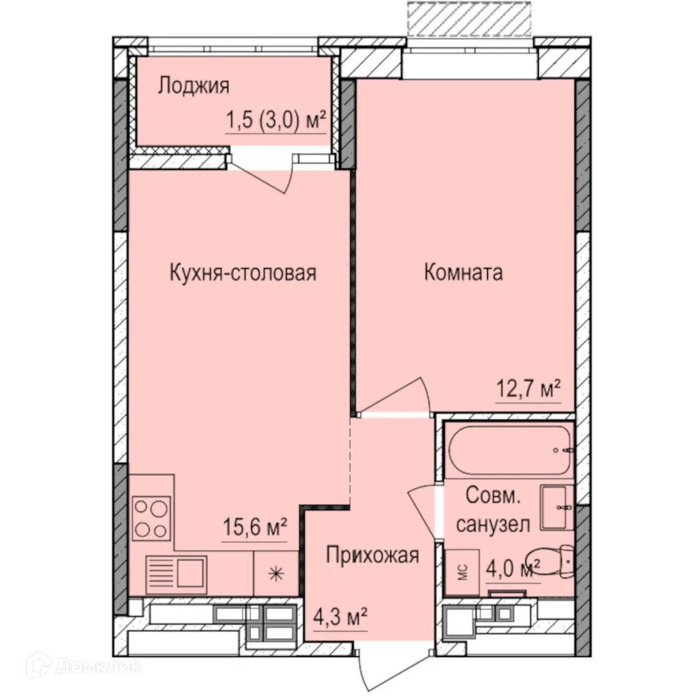 Фото квартиры в ЖК Покровский