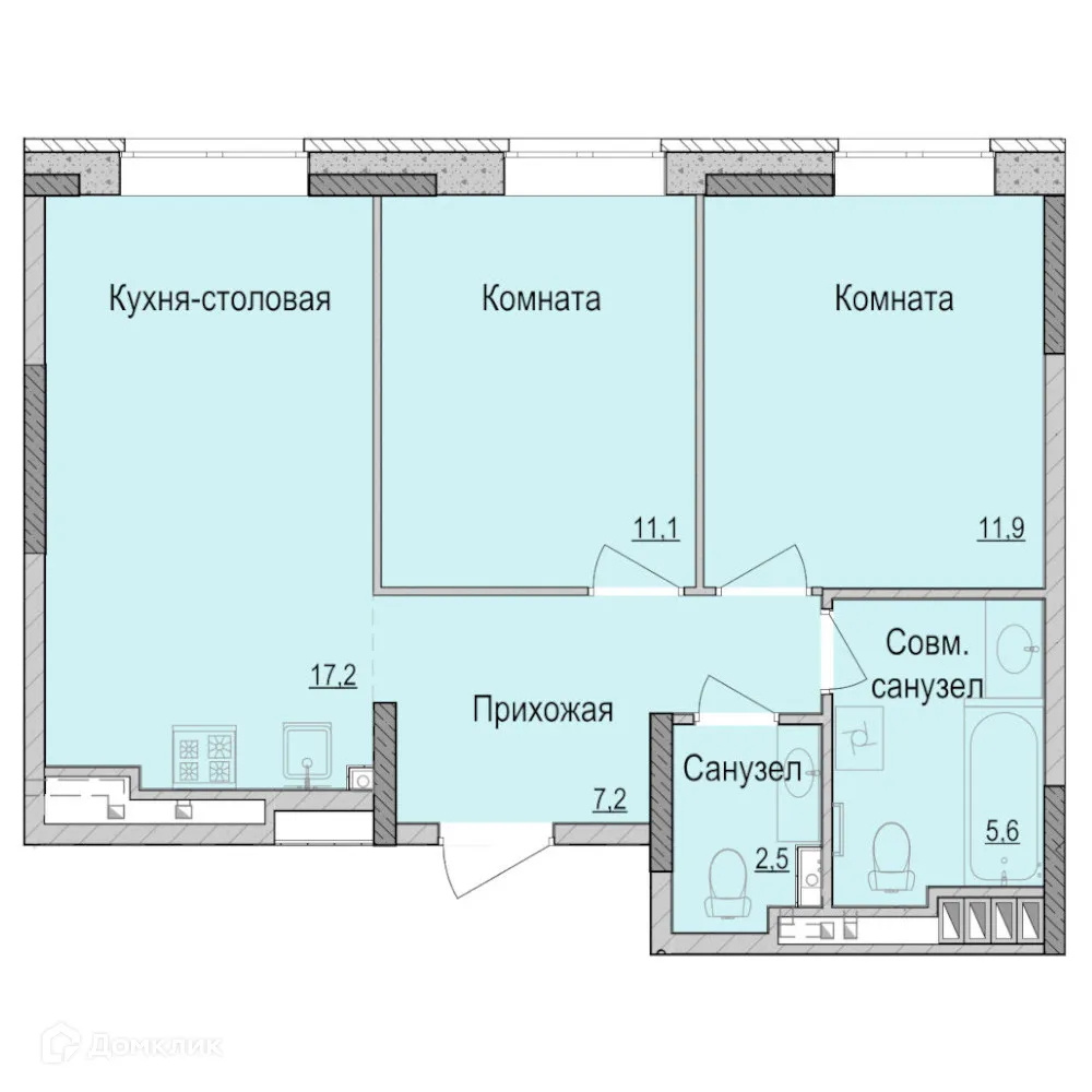 Фото квартиры в ЖК А14