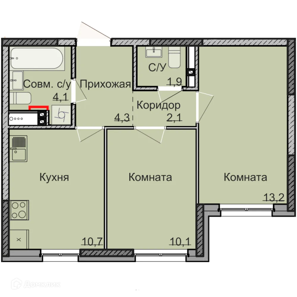 Фото квартиры в ЖК НЕО