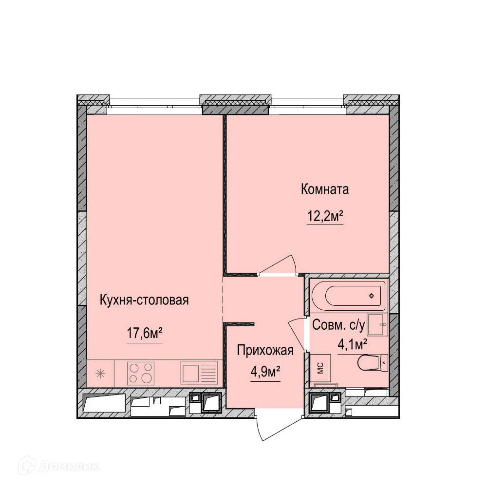Фото квартиры в ЖК Финский квартал