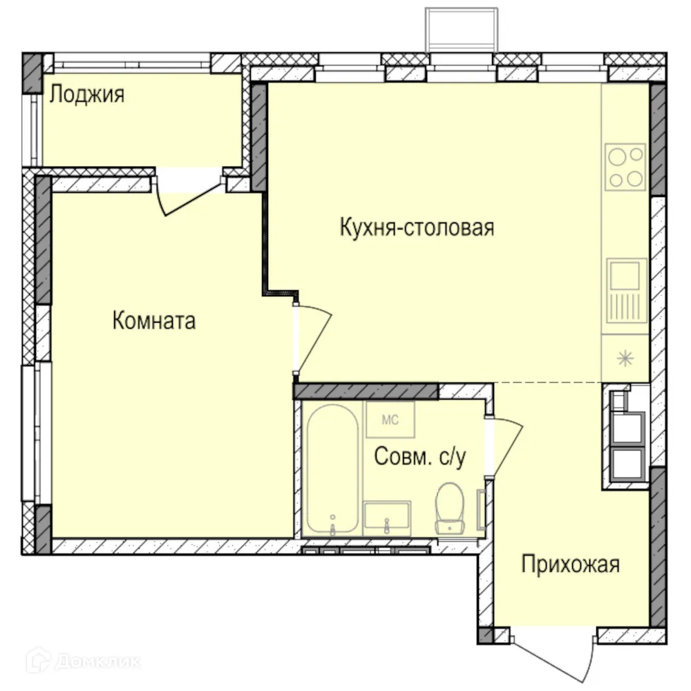 Фото квартиры в ЖК Норвежский Лес