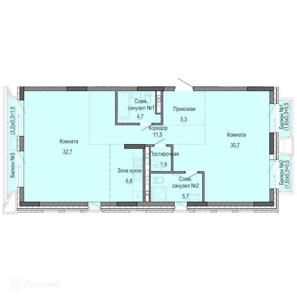 Фото квартиры в ЖК Михайловский