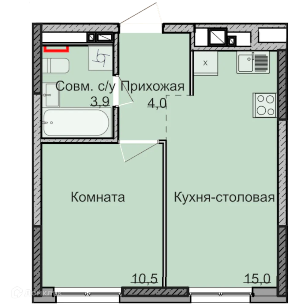 Фото квартиры в ЖК НЕО