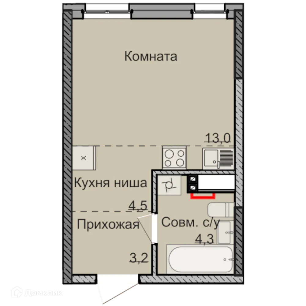 Фото квартиры в ЖК НЕО