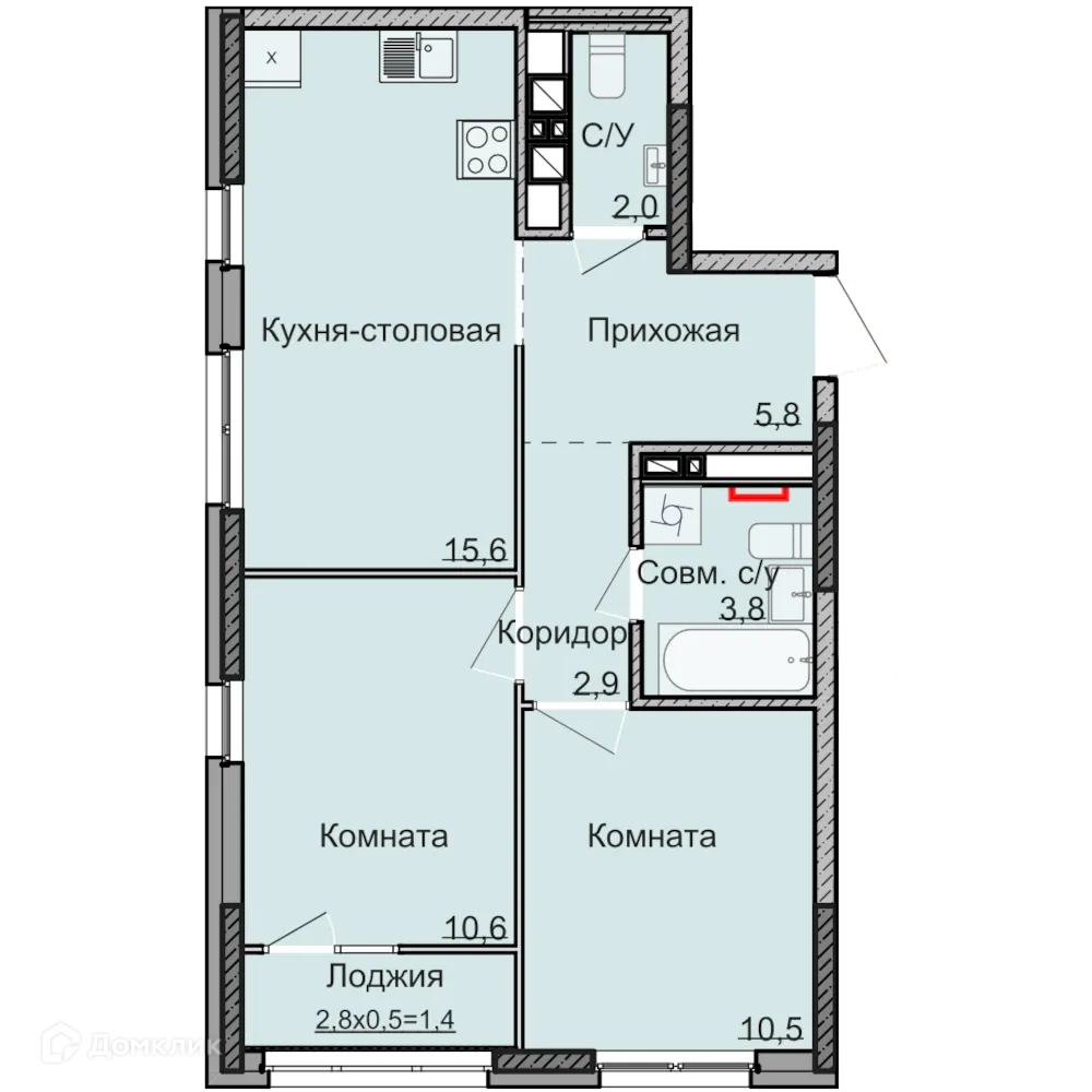 Фото квартиры в ЖК НЕО