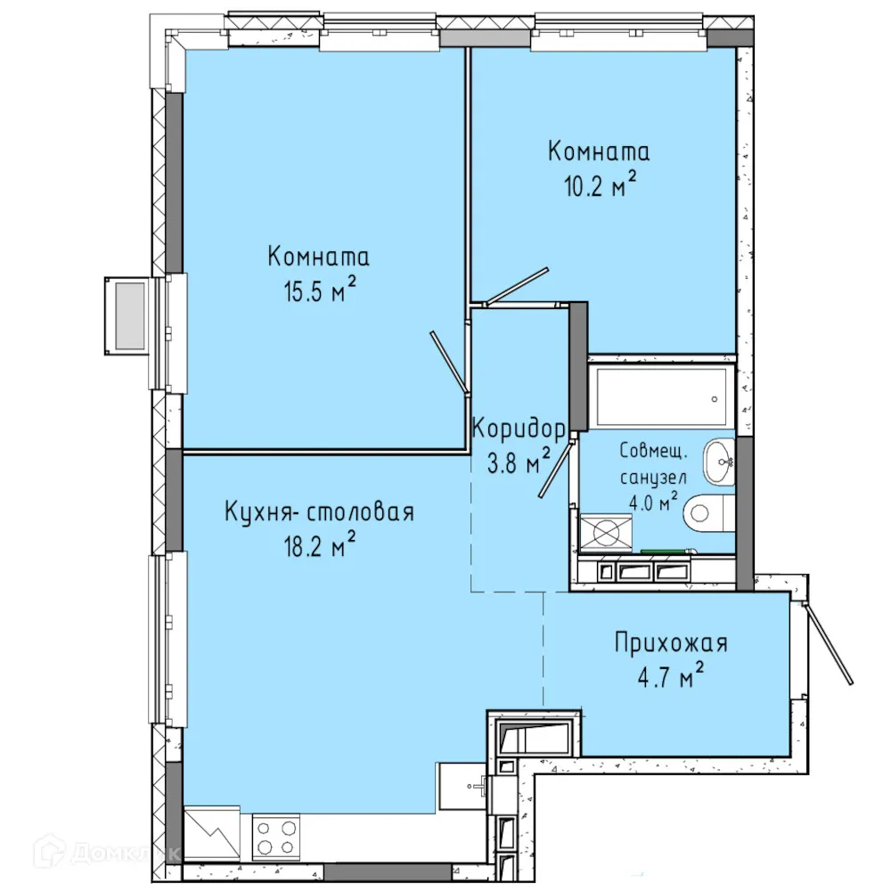 Фото квартиры в ЖК Скандинавия