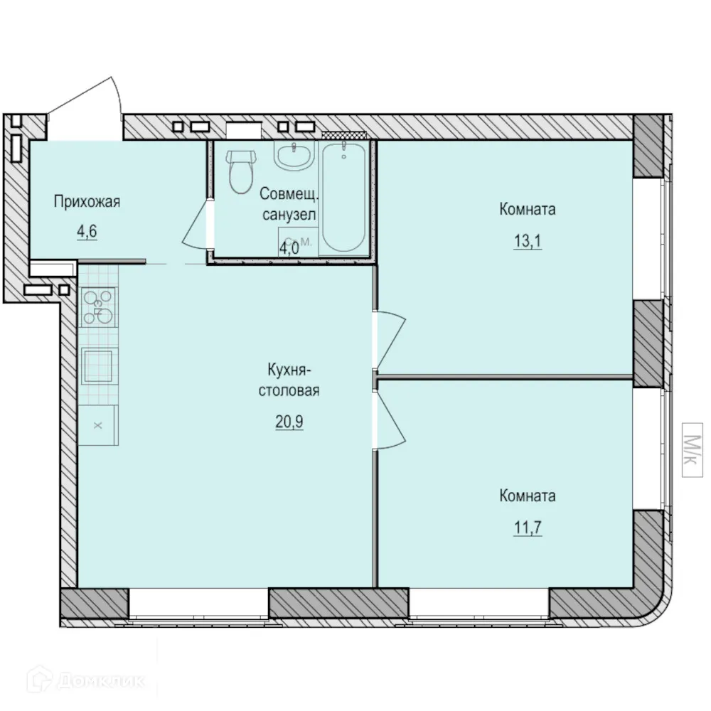Фото квартиры в ЖК Санвилл