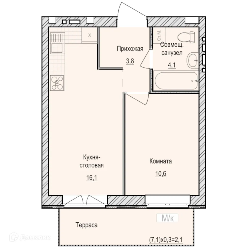 Фото квартиры в ЖК Санвилл