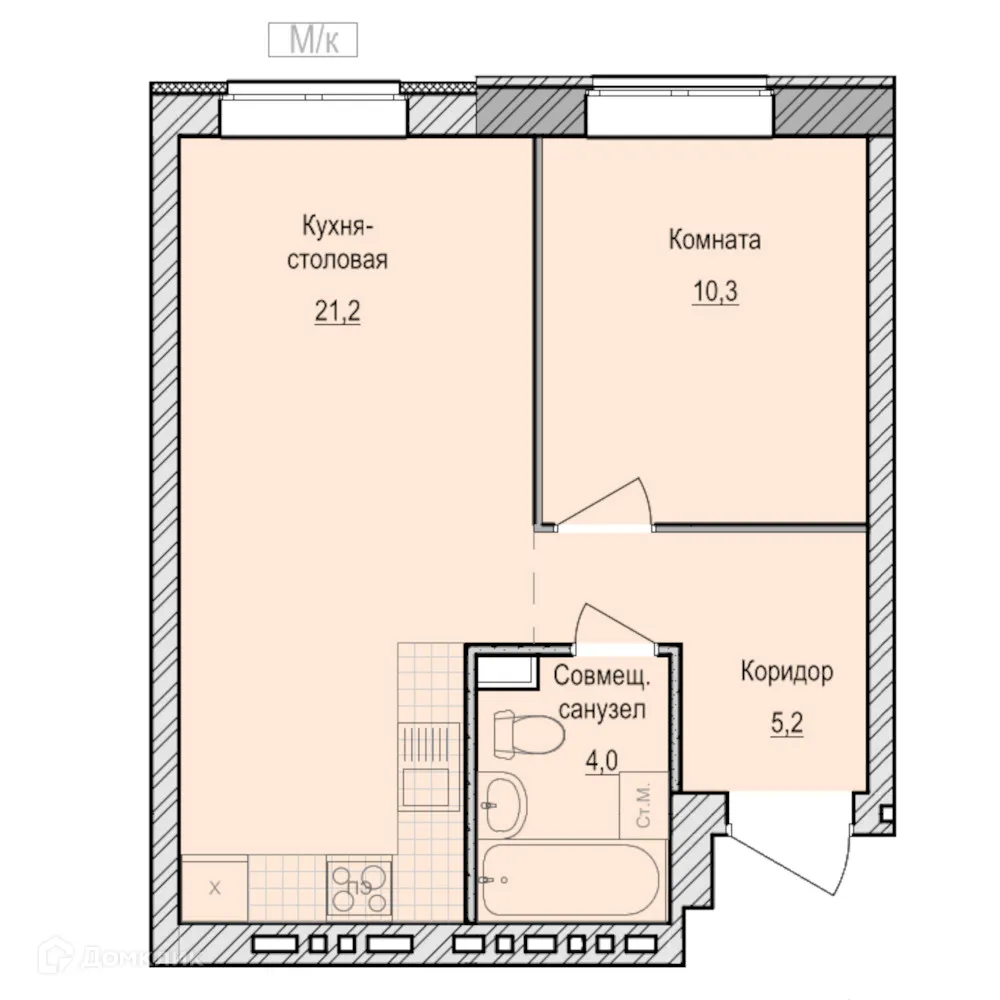 Фото квартиры в ЖК Санвилл