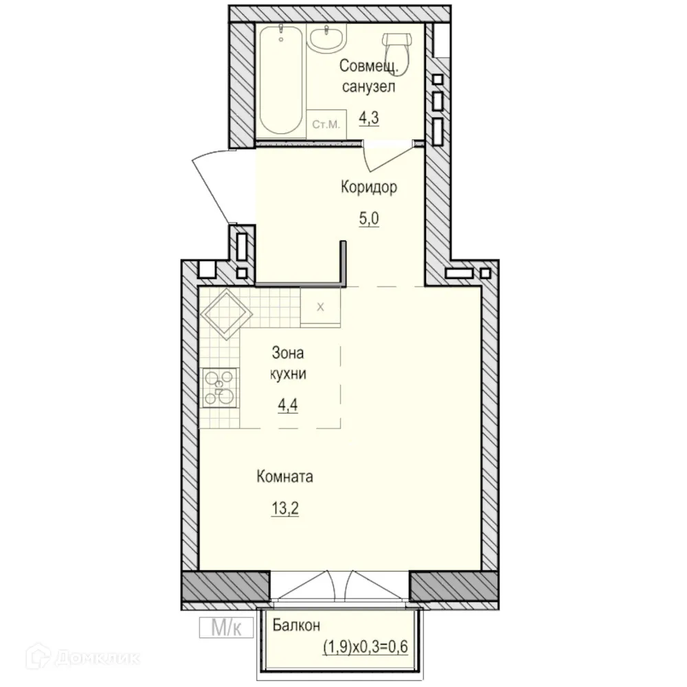 Фото квартиры в ЖК Санвилл