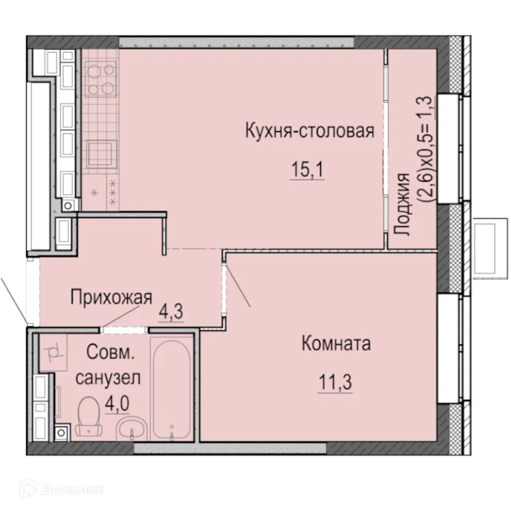 Фото квартиры в ЖК А14