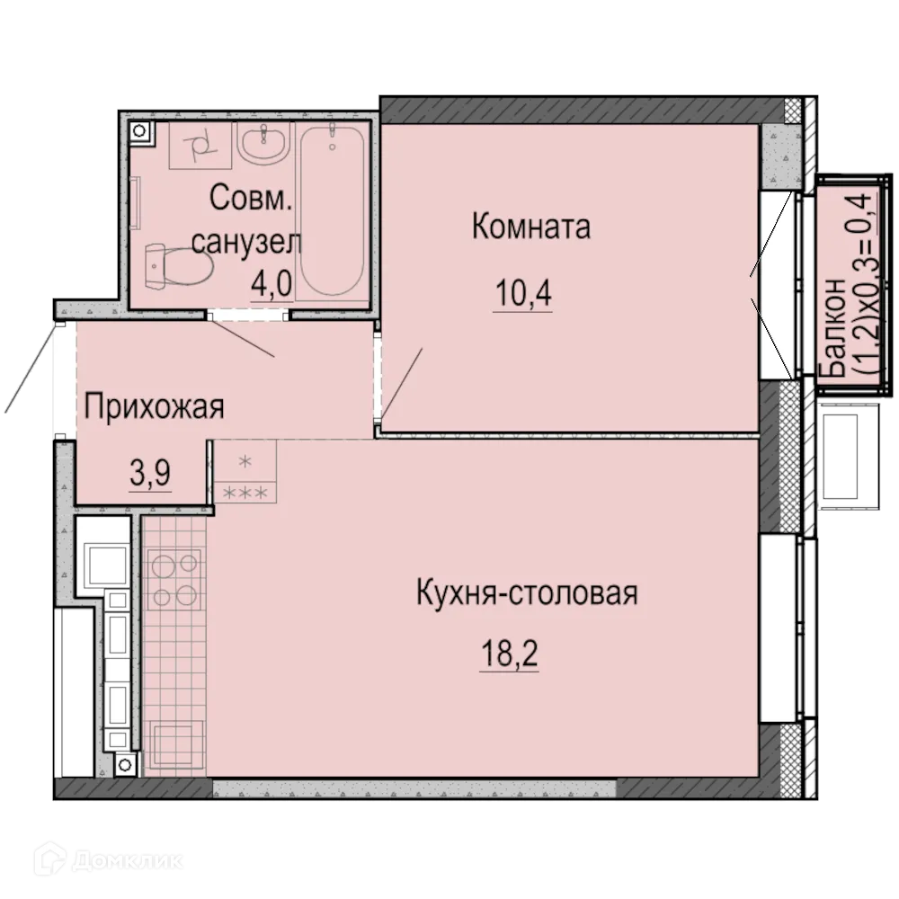 Фото квартиры в ЖК А14