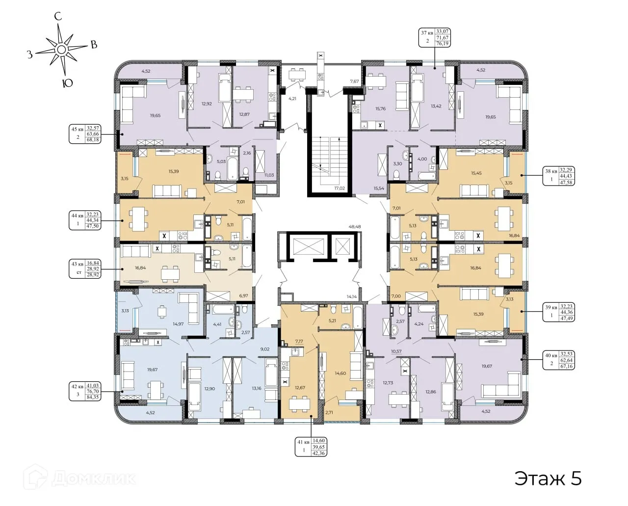 Фото квартиры в ЖК "Хэппи"