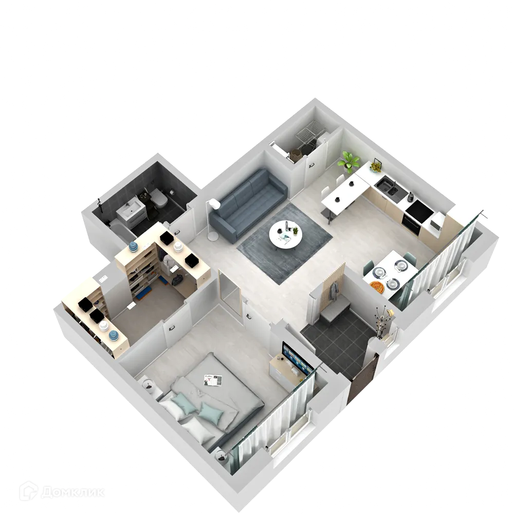 Фото квартиры в ЖК Кислород