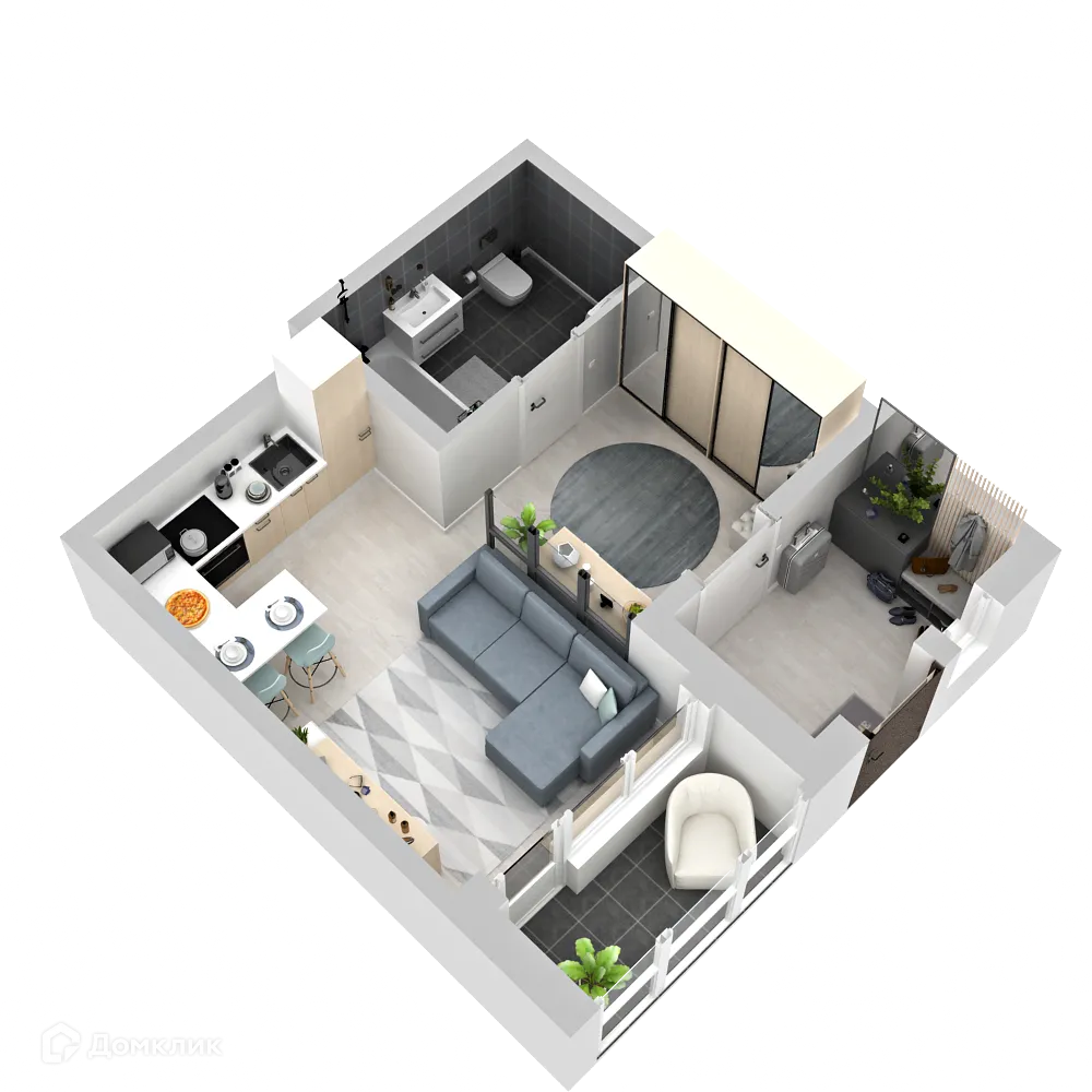 Фото квартиры в ЖК Кислород