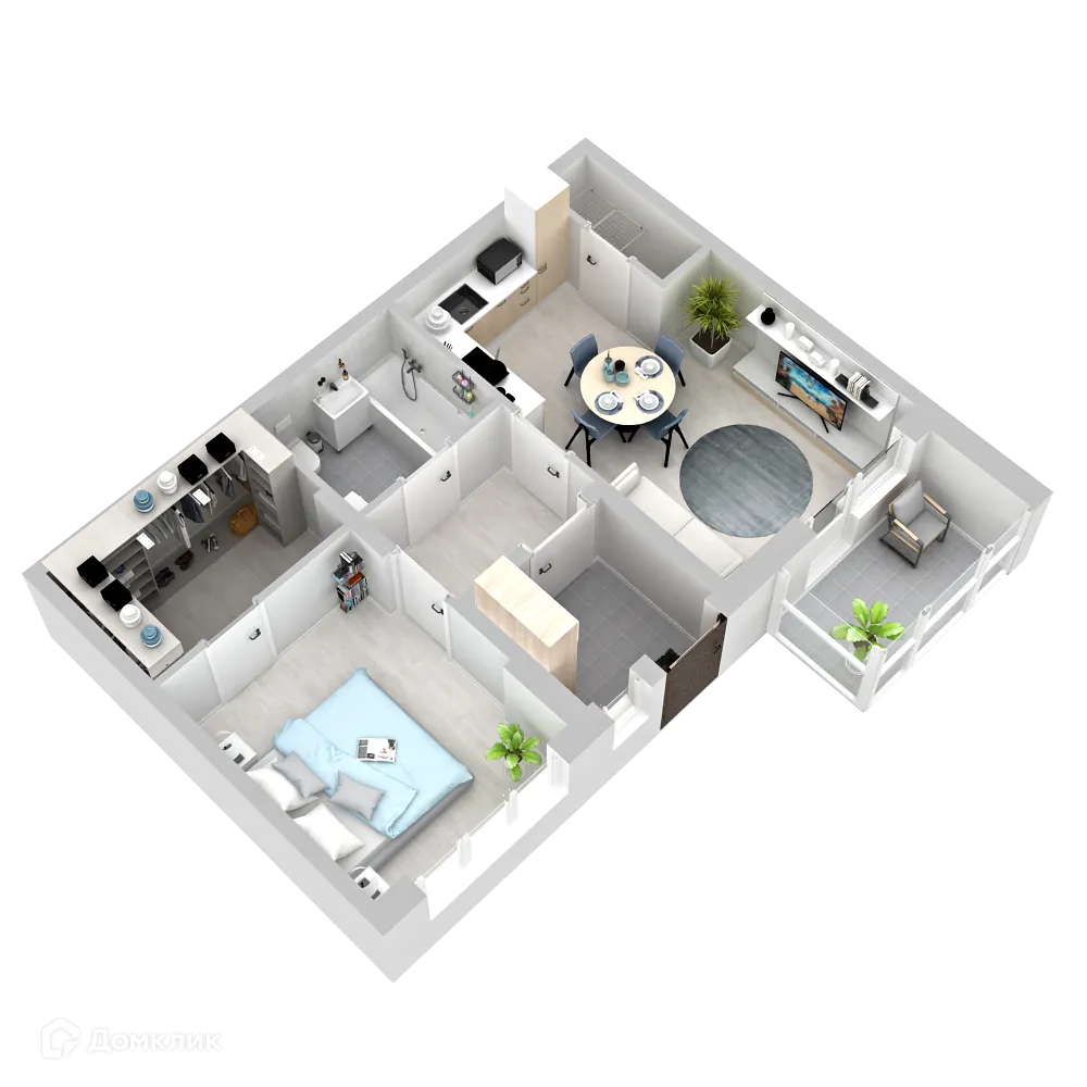 Фото квартиры в ЖК Кислород