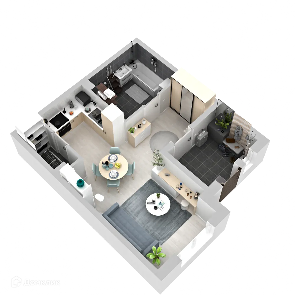 Фото квартиры в ЖК Кислород