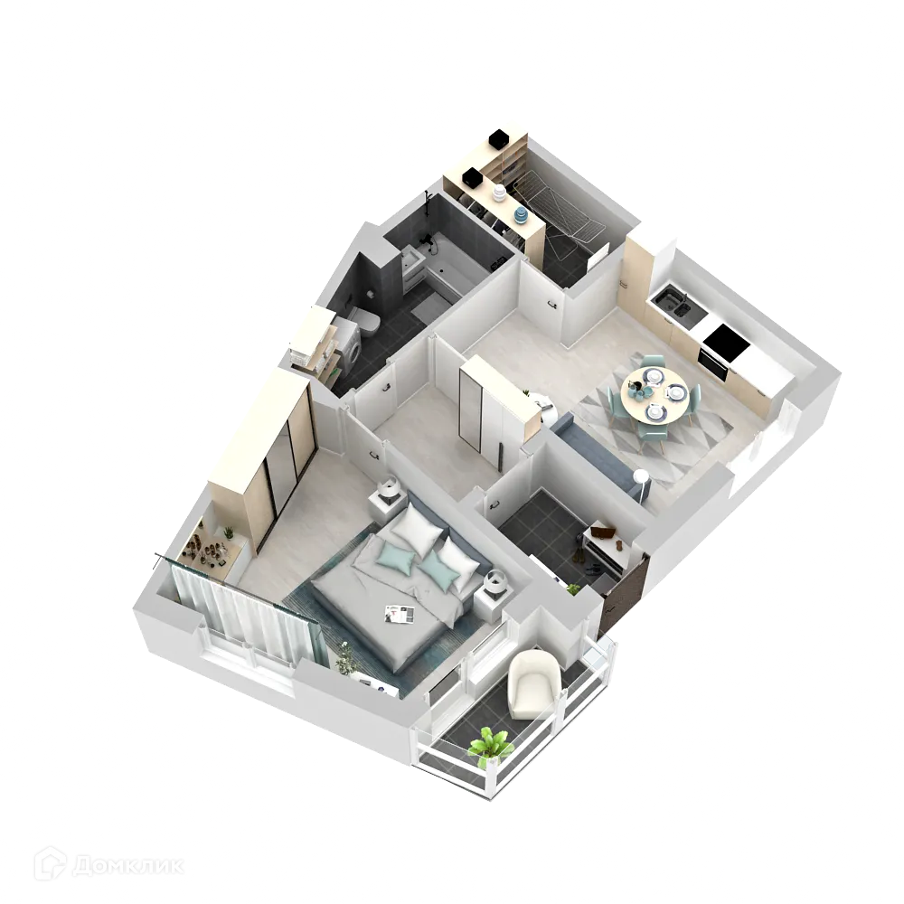 Фото квартиры в ЖК Кислород