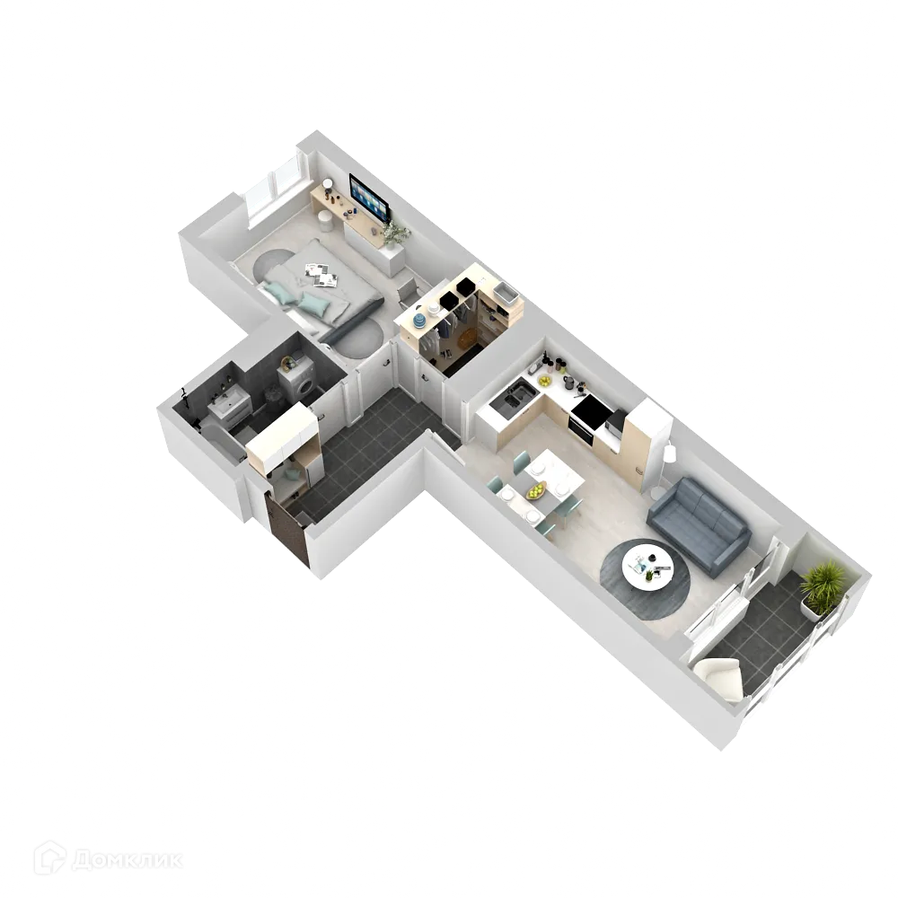 Фото квартиры в ЖК Кислород