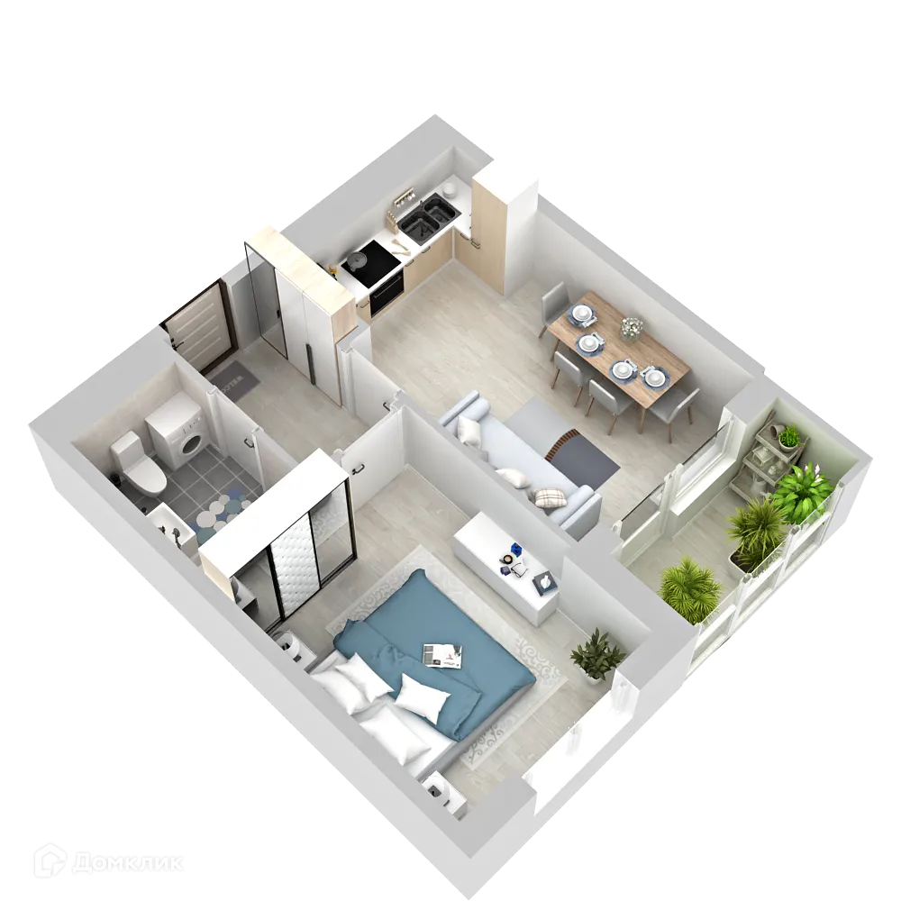 Фото квартиры в ЖК Кислород