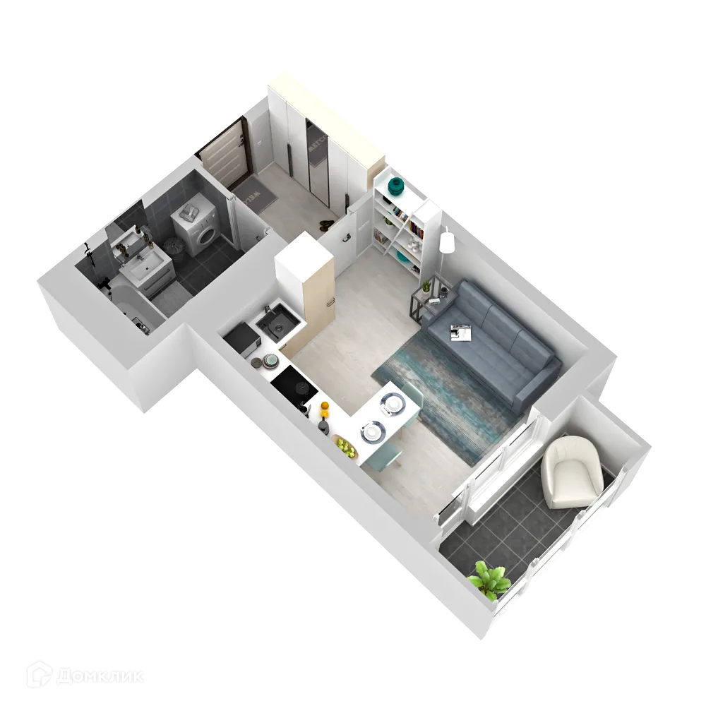 Фото квартиры в ЖК Кислород