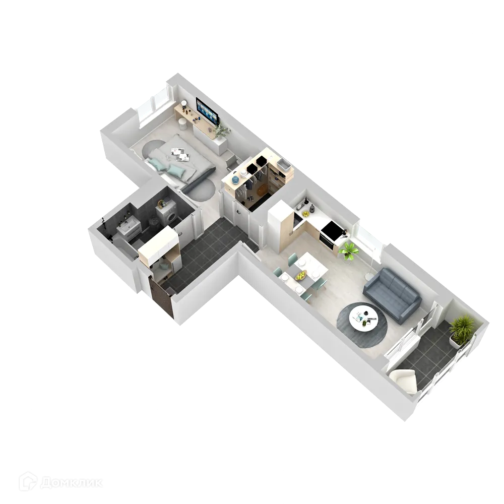 Фото квартиры в ЖК Кислород