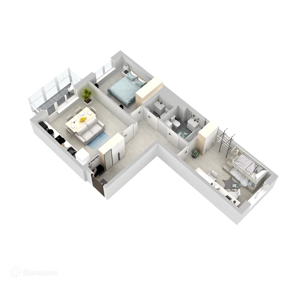 Фото квартиры в ЖК Кислород