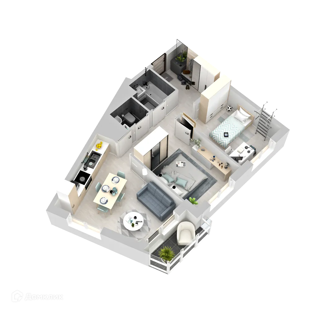 Фото квартиры в ЖК Кислород