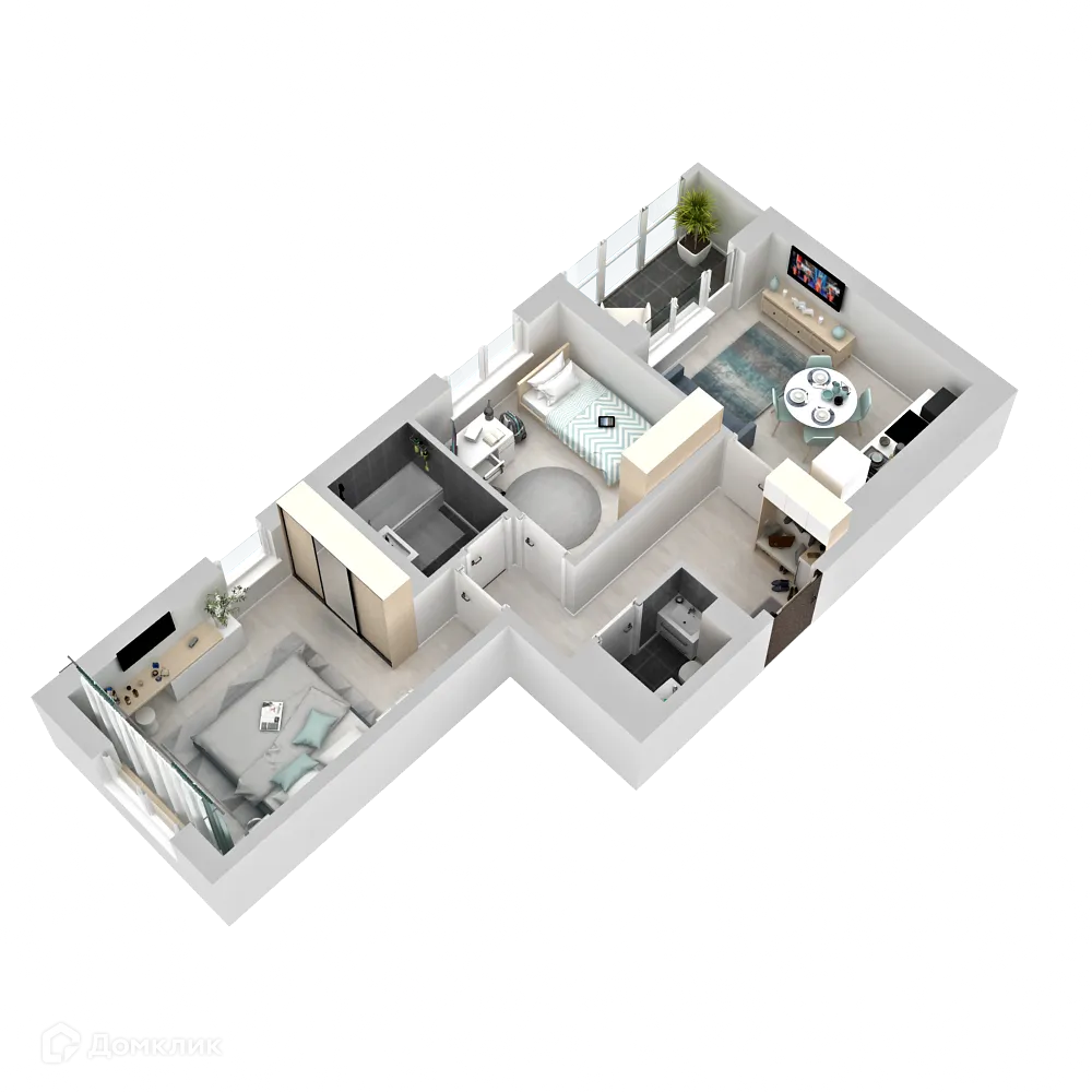 Фото квартиры в ЖК Кислород