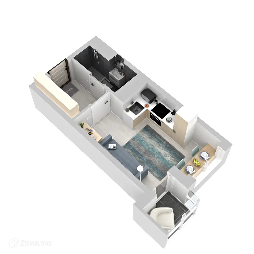 Фото квартиры в ЖК Кислород