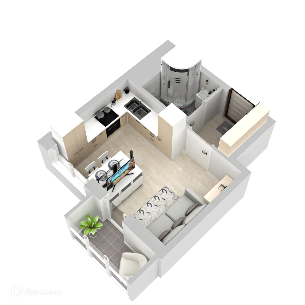 Фото квартиры в ЖК Кислород