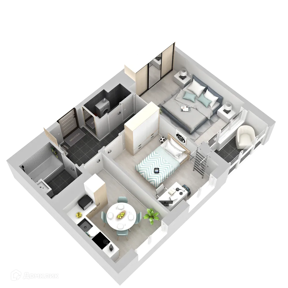 Фото квартиры в ЖК Кислород