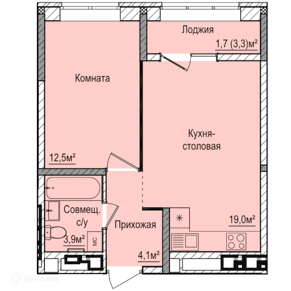 Фото квартиры в ЖК Покровский