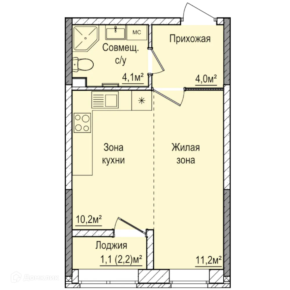 Фото квартиры в ЖК Покровский